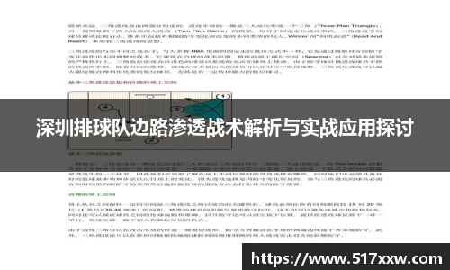 深圳排球队边路渗透战术解析与实战应用探讨
